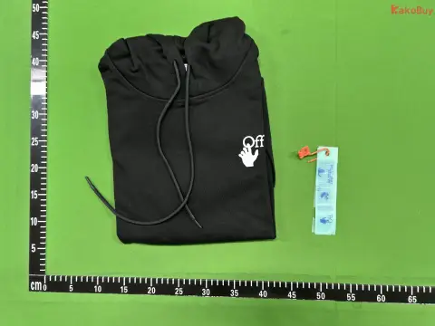 Off-White Graphic Pullover Hoodie -4