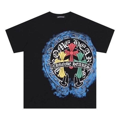 Chrome Hearts Graphic Black T-