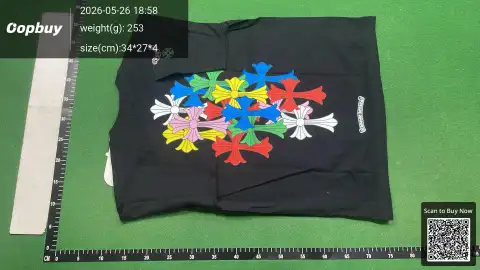 Chrome Hearts Graphic Black T-Shirt -4