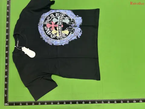 Chrome Hearts Graphic Black T-Shirt -6