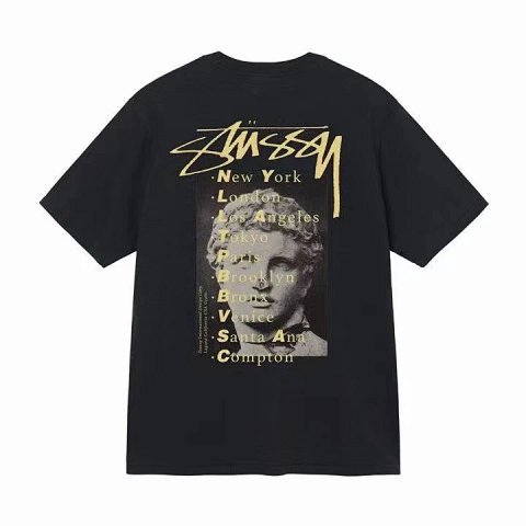 Stussy Graphic Black T-Shirt