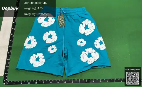 Denim Tears Cotton Wreath Shorts -3