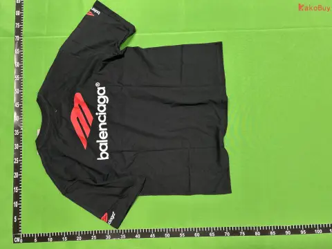 Balenciaga Logo Black T-Shirt Collection -3