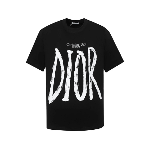 Dior Logo Black T-Shirt