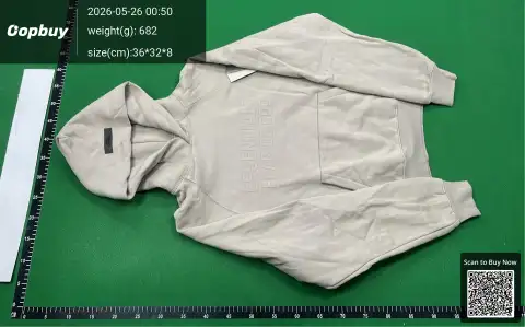 Essentials FOG Flocked Logo Hoodie Collection -5