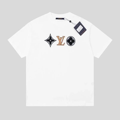 Louis Vuitton Logo White T-Shi