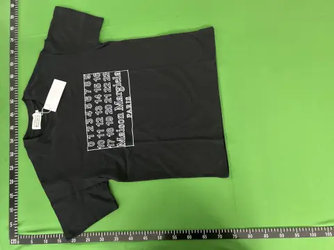 Maison Margiela MM6 Logo Black T-Shirt -4