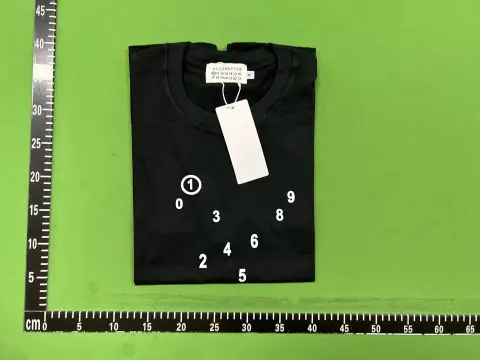 Maison Margiela MM6 Logo Black T-Shirt -5