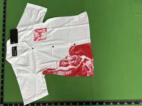 Dior Graphic Short Sleeve Shirt -2