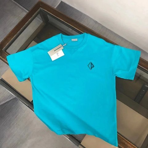 Dior Logo Turquoise T-Shirt