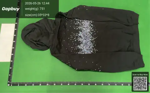 Amiri Logo Black Hoodie -3