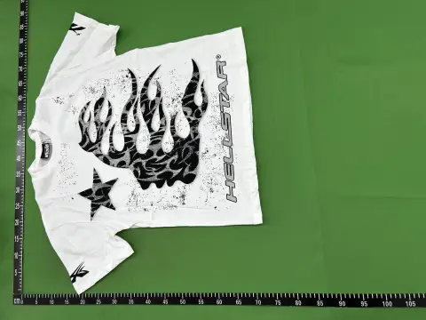 Hellstar Graphic Blue T-Shirt -3