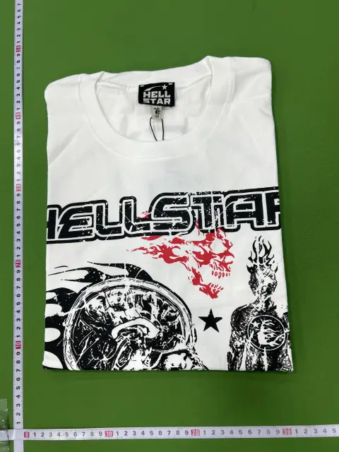 Hellstar Graphic Blue T-Shirt -5