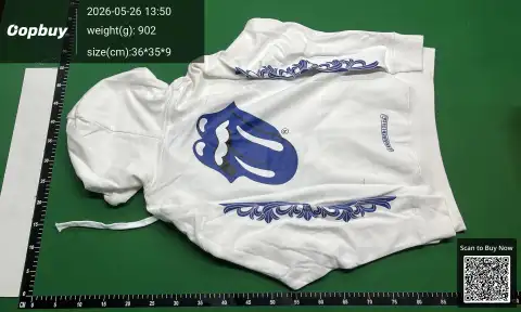 Chrome Hearts Logo Pullover Hoodie -6