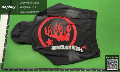 Hellstar Graphic Black Hoodie -3