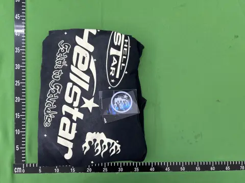 Hellstar Graphic Black Hoodie -5