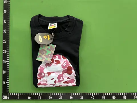 Bape Logo Black T-Shirt -5