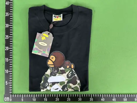Bape Logo Black T-Shirt -4