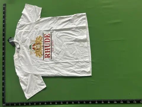 Rhude Graphic White T-Shirt -4
