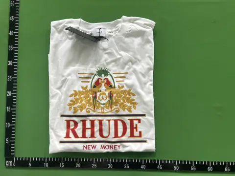 Rhude Graphic White T-Shirt -6
