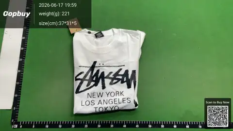 Stussy Orange Logo T-Shirt -2
