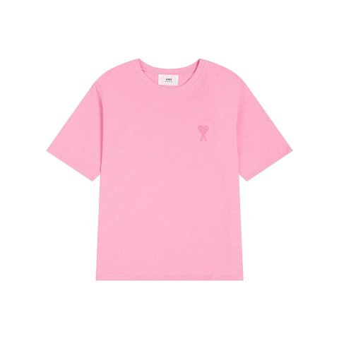 Ami Heart Logo Pink T-Shirt