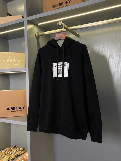 Burberry Logo Black Pullover H