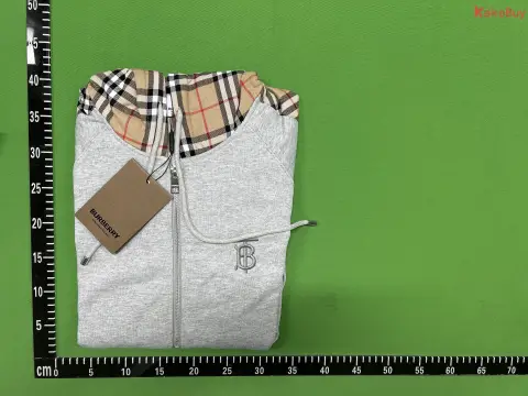 Burberry Logo Black Pullover Hoodie -3