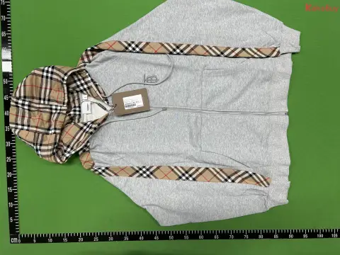 Burberry Logo Black Pullover Hoodie -2