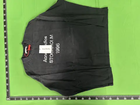 Acne Studios Logo Long Sleeve T-Shirt -2