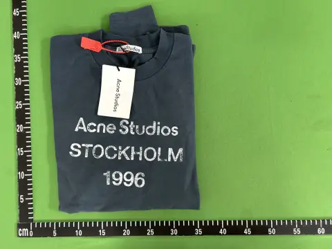 Acne Studios Logo Long Sleeve T-Shirt -3