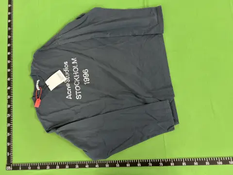 Acne Studios Logo Long Sleeve T-Shirt -4