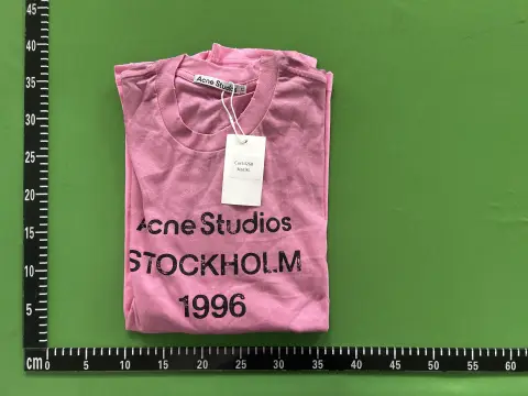 Acne Studios Logo Long Sleeve T-Shirt -5