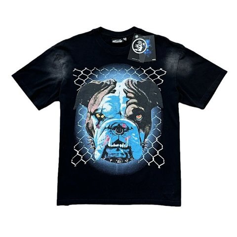Art Face Graphic Black T-Shirt