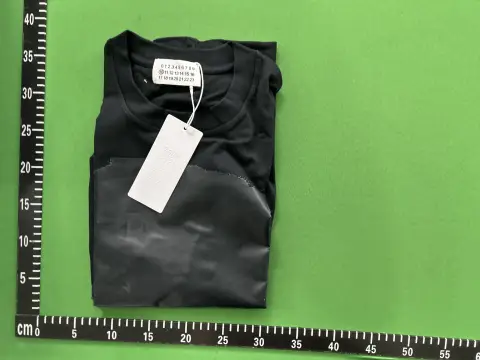Maison Margiela MM6 Logo Black T-Shirt -4