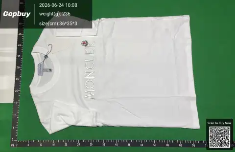 Moncler Logo Gray T-Shirt -6