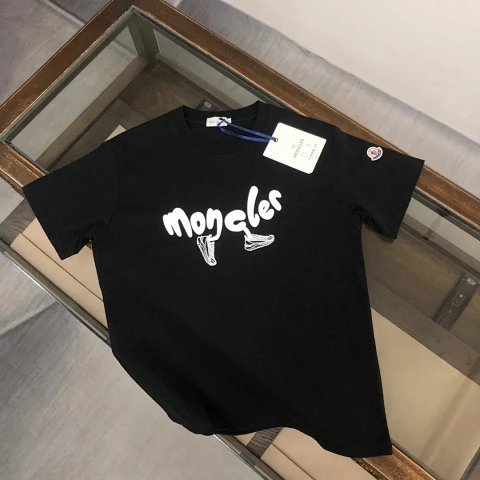 Moncler Logo Black T-Shirt