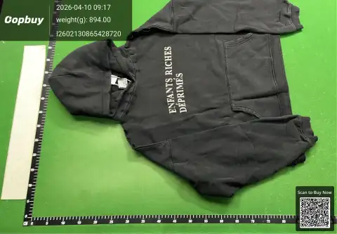 Enfants Riches Deprimes Black Hoodie -3