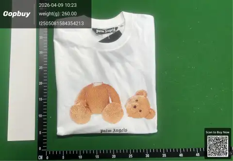 Palm Angels Teddy Bear Logo T-Shirt Collection -4