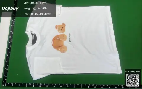 Palm Angels Teddy Bear Logo T-Shirt Collection -5