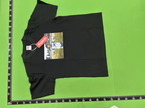 Supreme Graphic Black T-Shirt -5