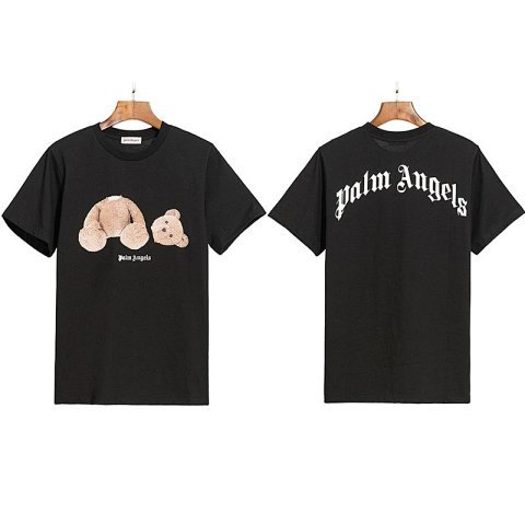 Palm Angels Teddy Bear Black T