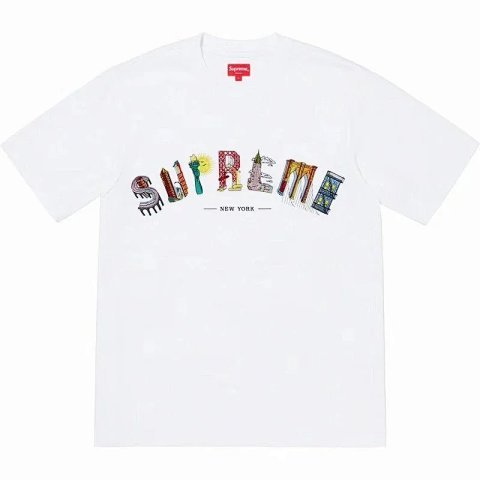 Supreme Letter Graphic White T