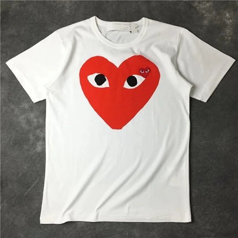 Comme des Garcons Red Heart Wh