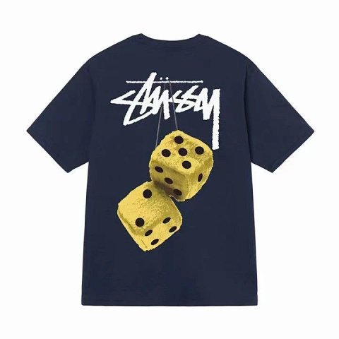 Stussy Dice Navy T-Shirt