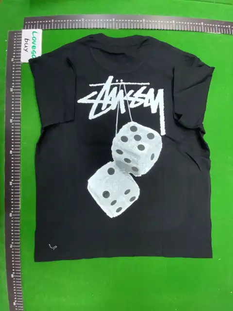 Stussy Dice Navy T-Shirt -2