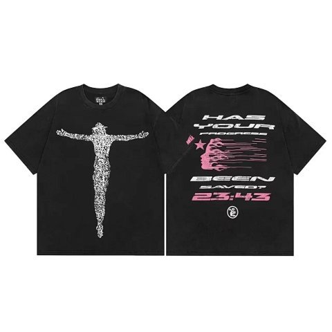 Chrome Hearts Graphic Black T-
