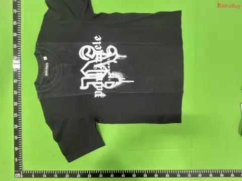 Palm Angels Palm Tree Black T-Shirt -5
