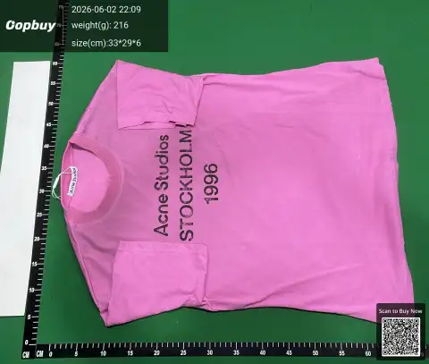 Acne Studios Stockholm Black T-Shirt -5