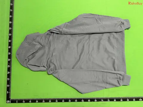 Gap Logo Gray Fleece Hoodie -6